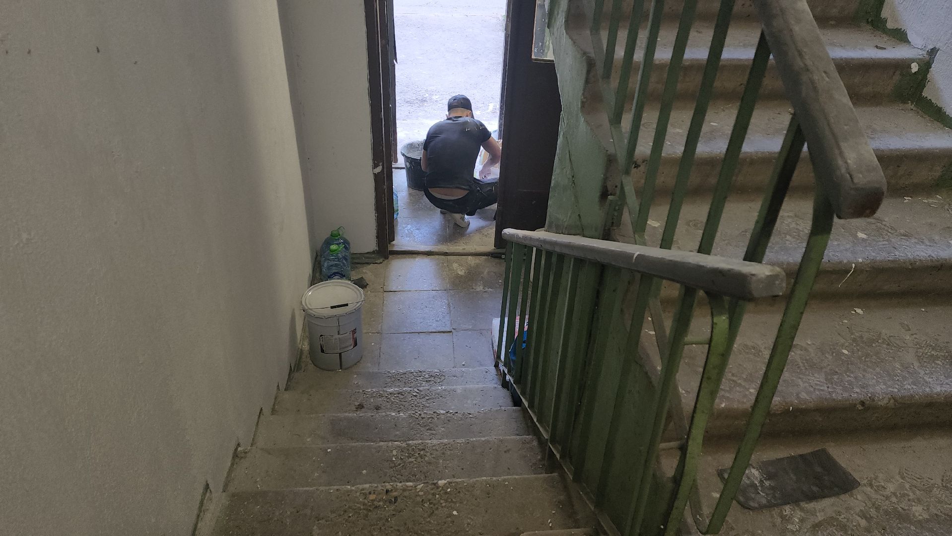 пушкино, ремонт подъездов, косметический ремонт, рабочие, коммунальная служба, многоэтажка,