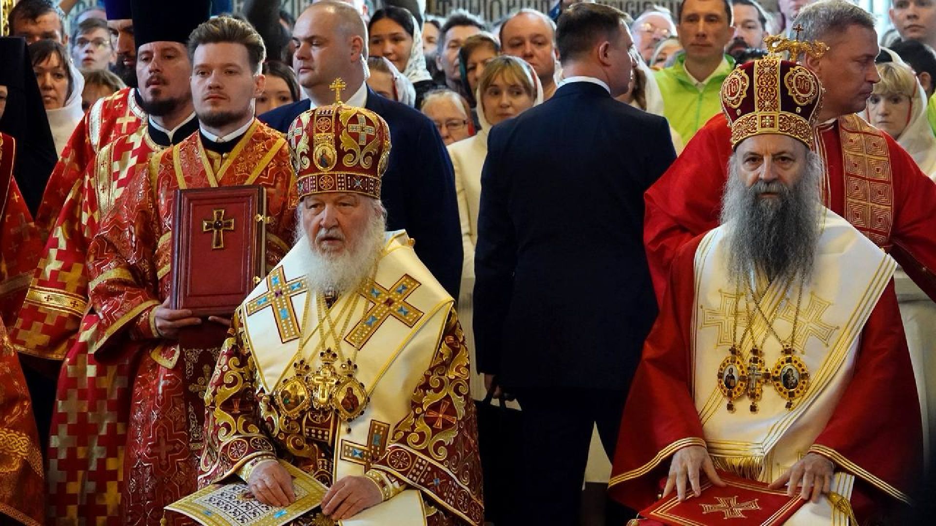 сергиев посад, сергиево-посадский городской округ, патриарх кирилл, патриарх сербский , троице-сергиева лавра,эксклюзив ,