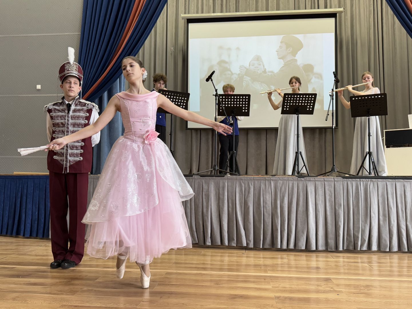 80 лет победы, балашиха, школа 26, фанфары победы,