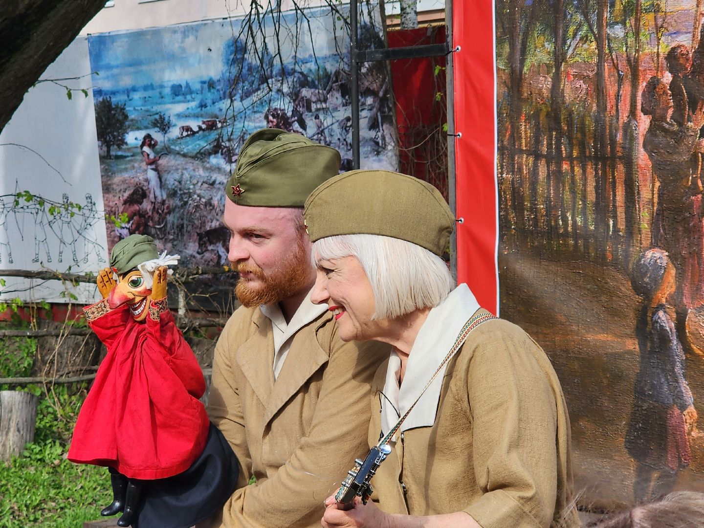 сергиев посад, краеведческий музей, кукольный спекаткль,петрушка, московский театр кукол,