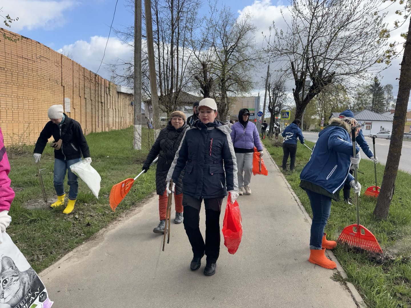 шаховская, субботник,  всероссийский субботник, акция,