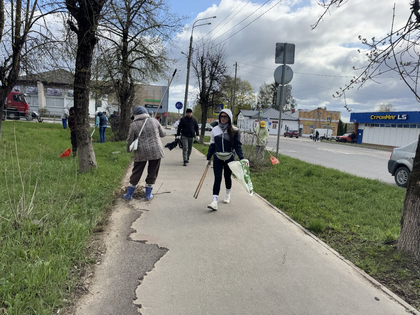 шаховская, субботник,  всероссийский субботник, акция,