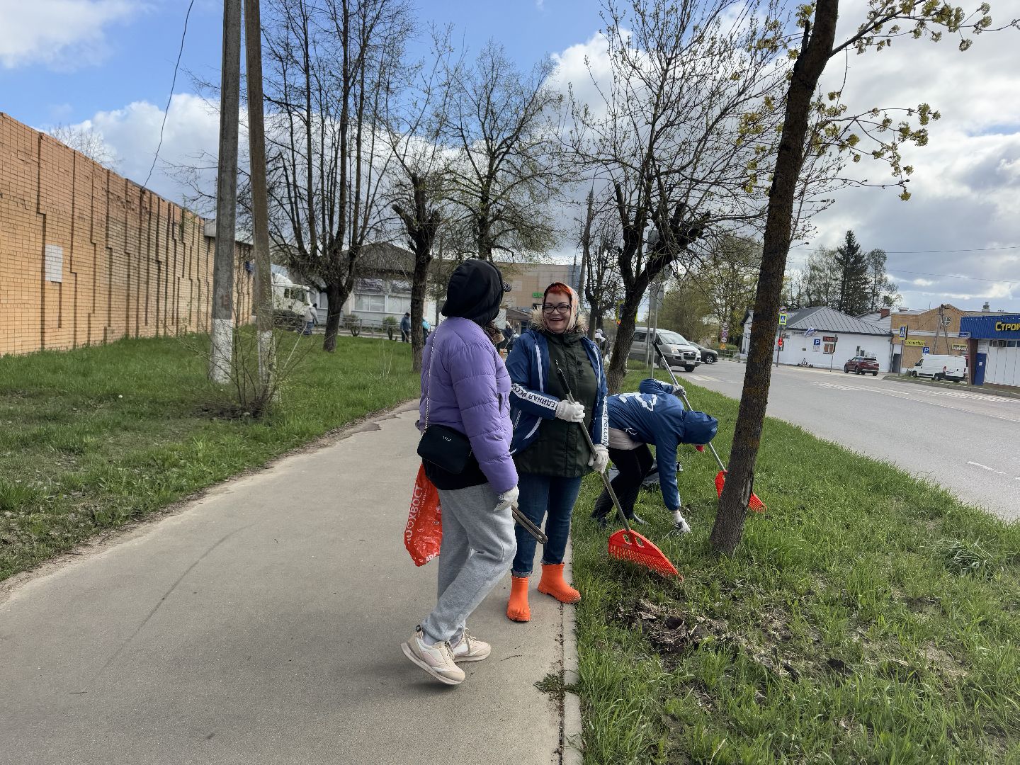 шаховская, субботник,  всероссийский субботник, акция,