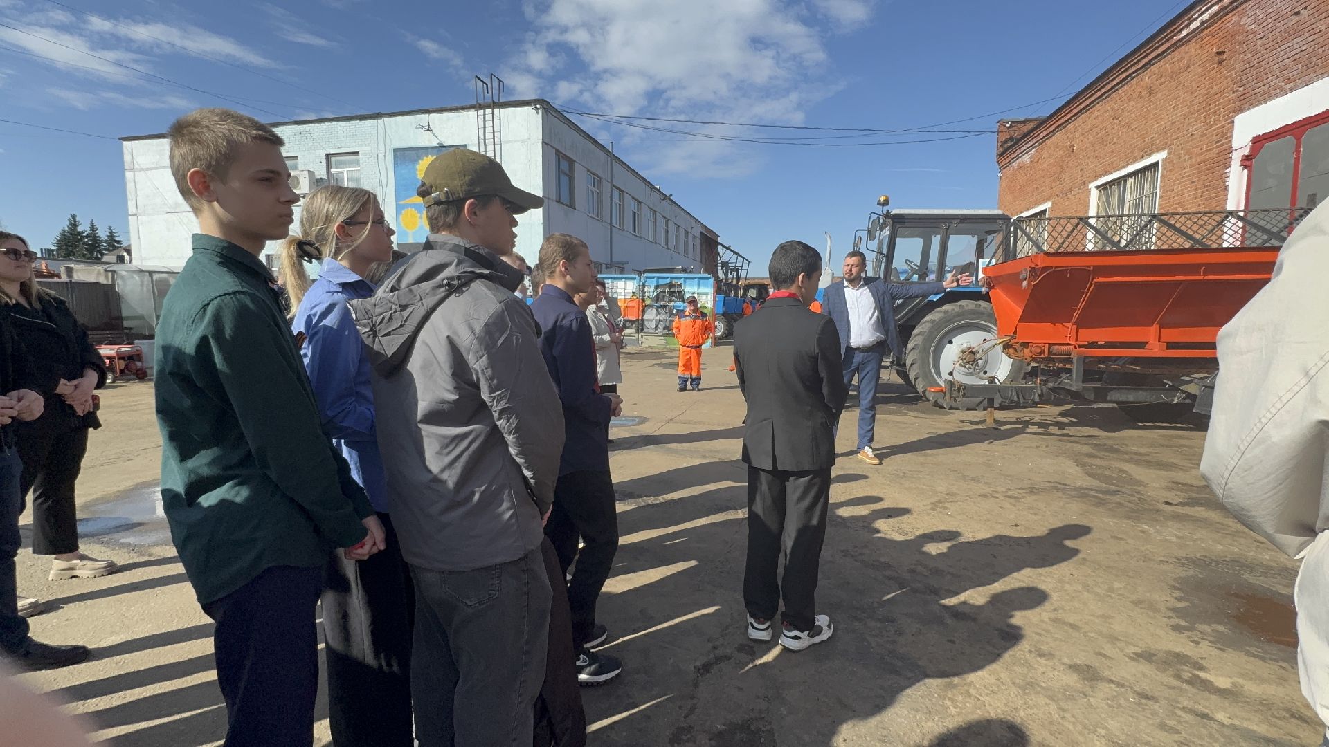 солнечногорск, техника, мбу, рабочие, экскурсия,