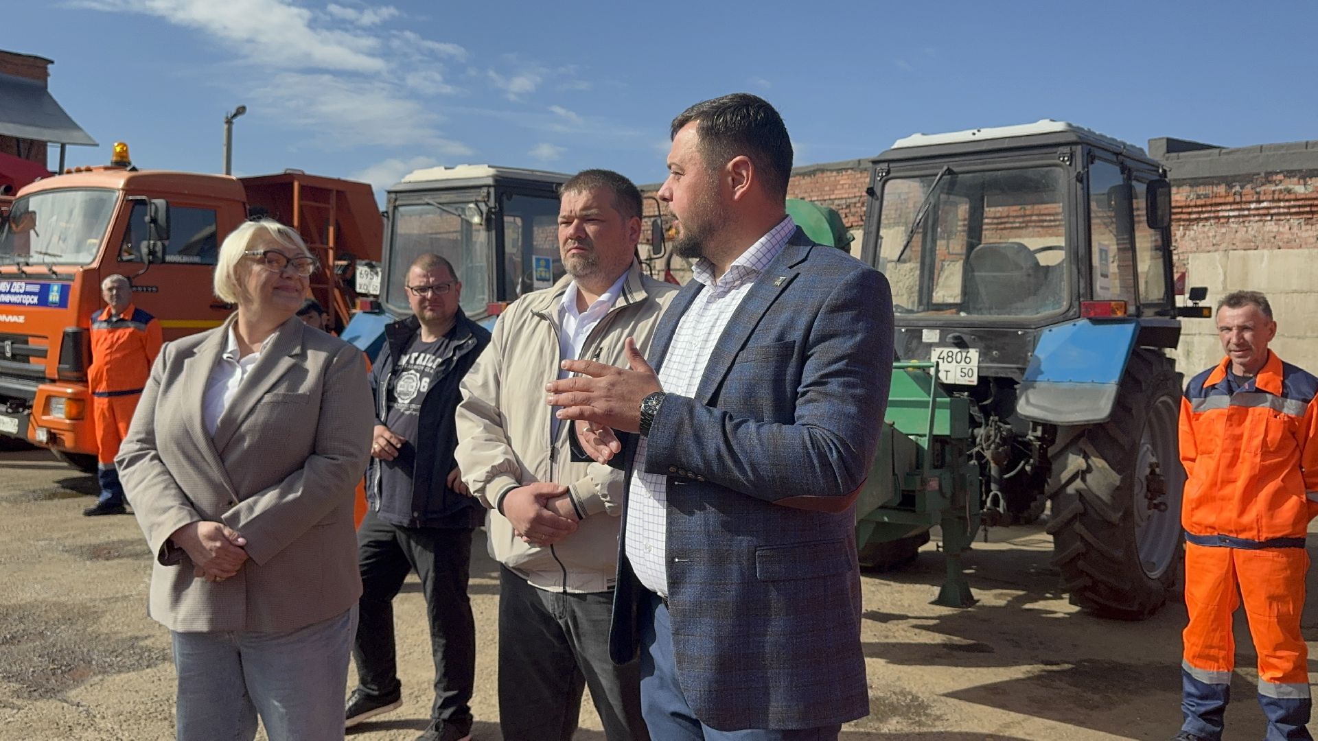 солнечногорск, техника, мбу, рабочие, экскурсия,