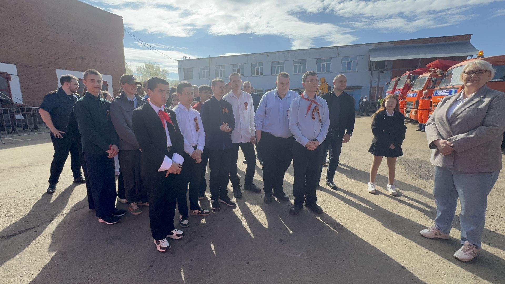 солнечногорск, техника, мбу, рабочие, экскурсия,