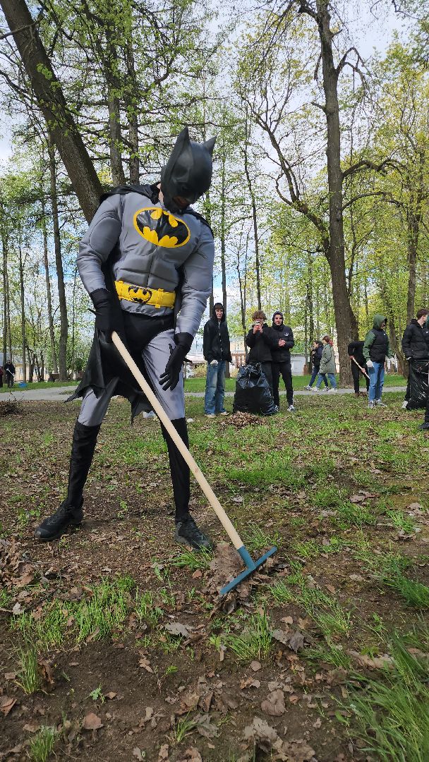 серпухов, подмосковье, областной субботник, бэтмен,