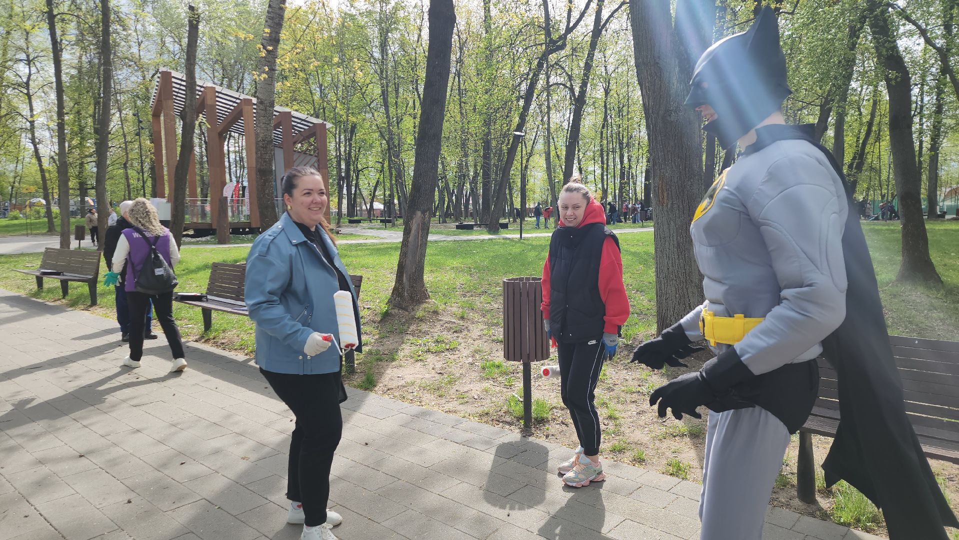 серпухов, подмосковье, областной субботник, бэтмен,