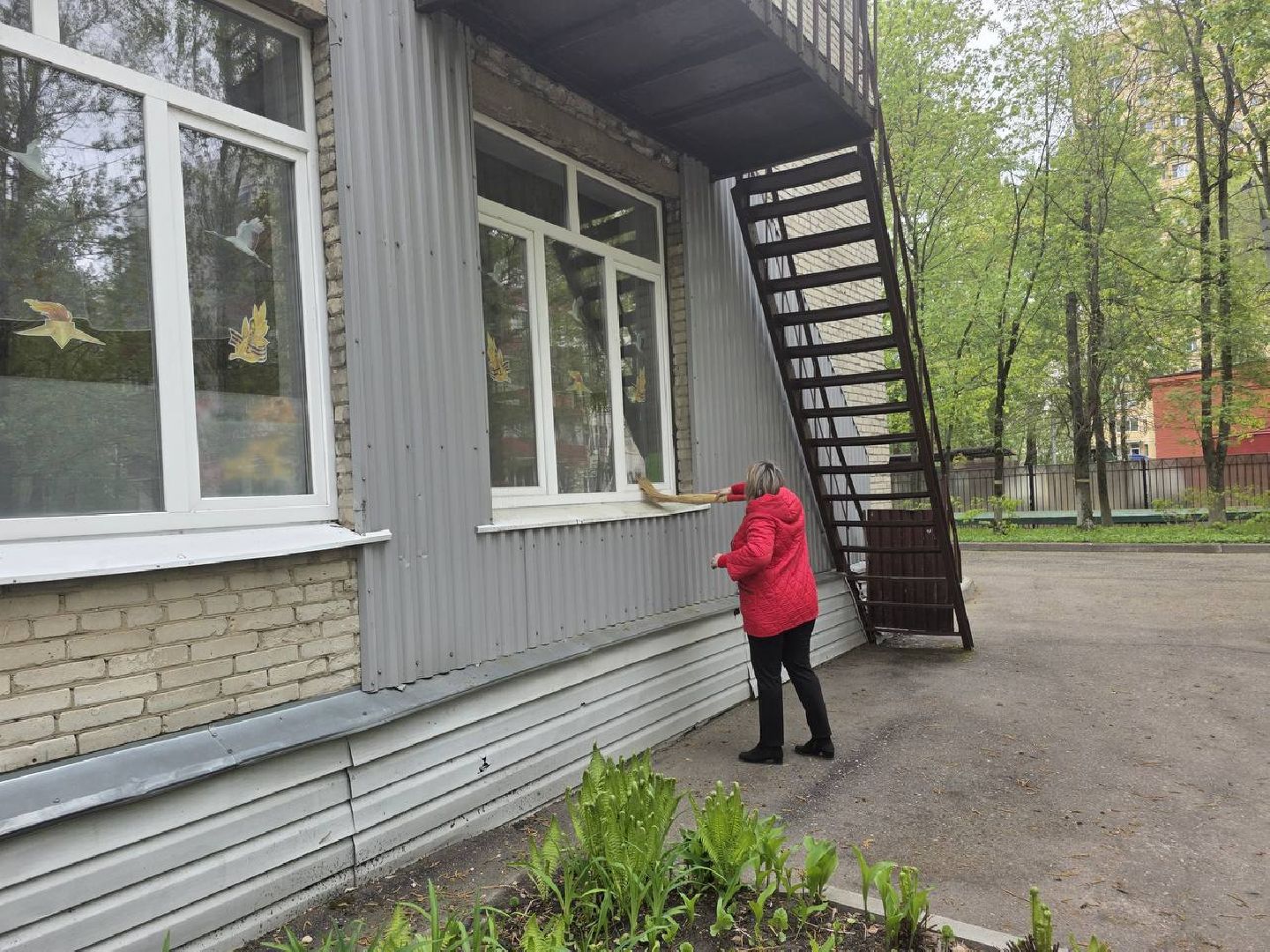 субботник, реутов, дети, уборка, детсад,