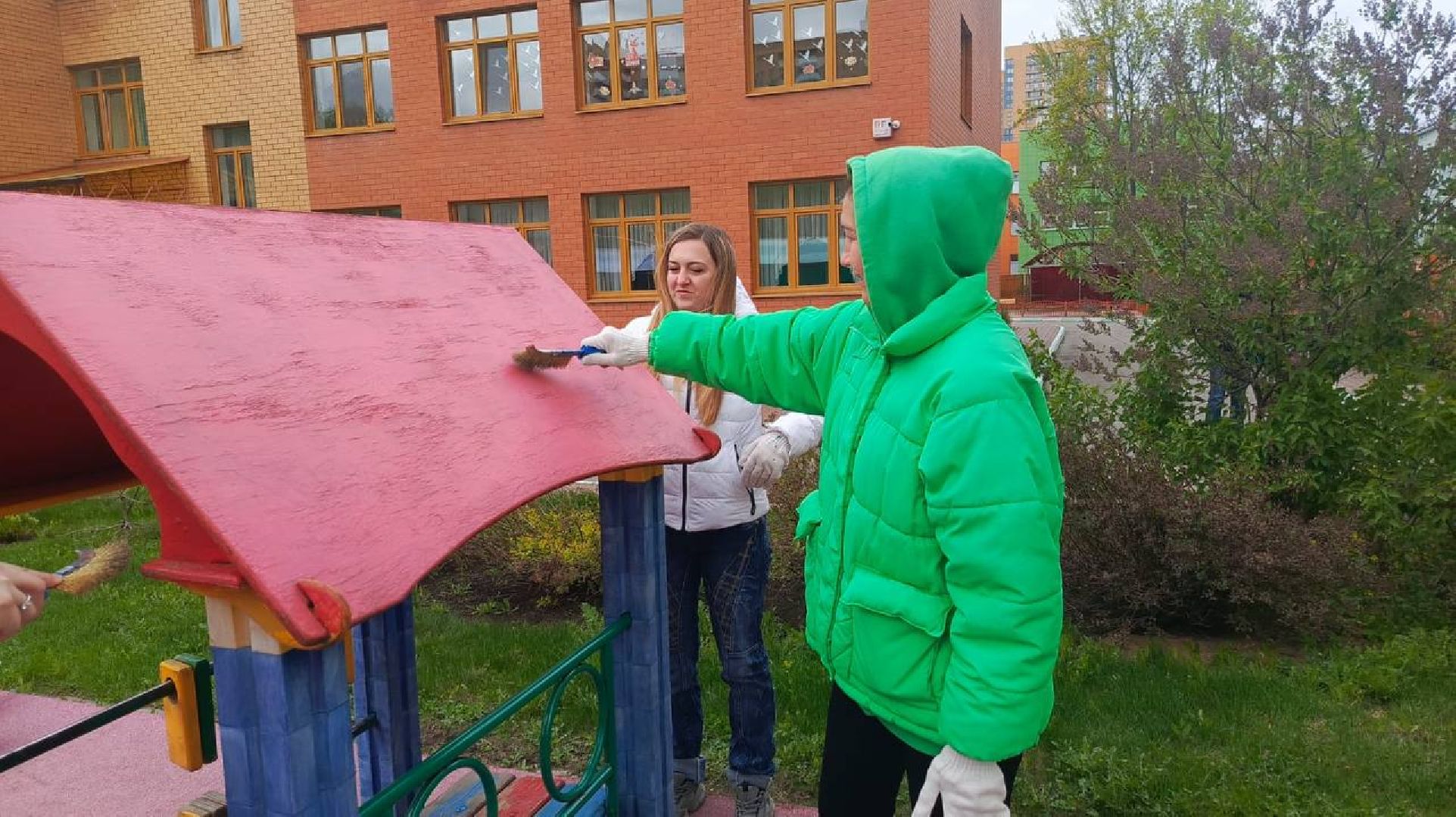 субботник, реутов, дети, уборка, детсад,