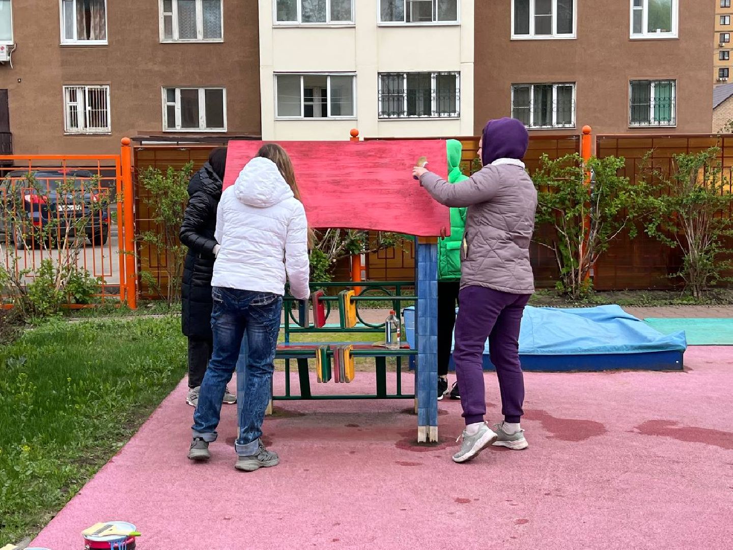 субботник, реутов, дети, уборка, детсад,