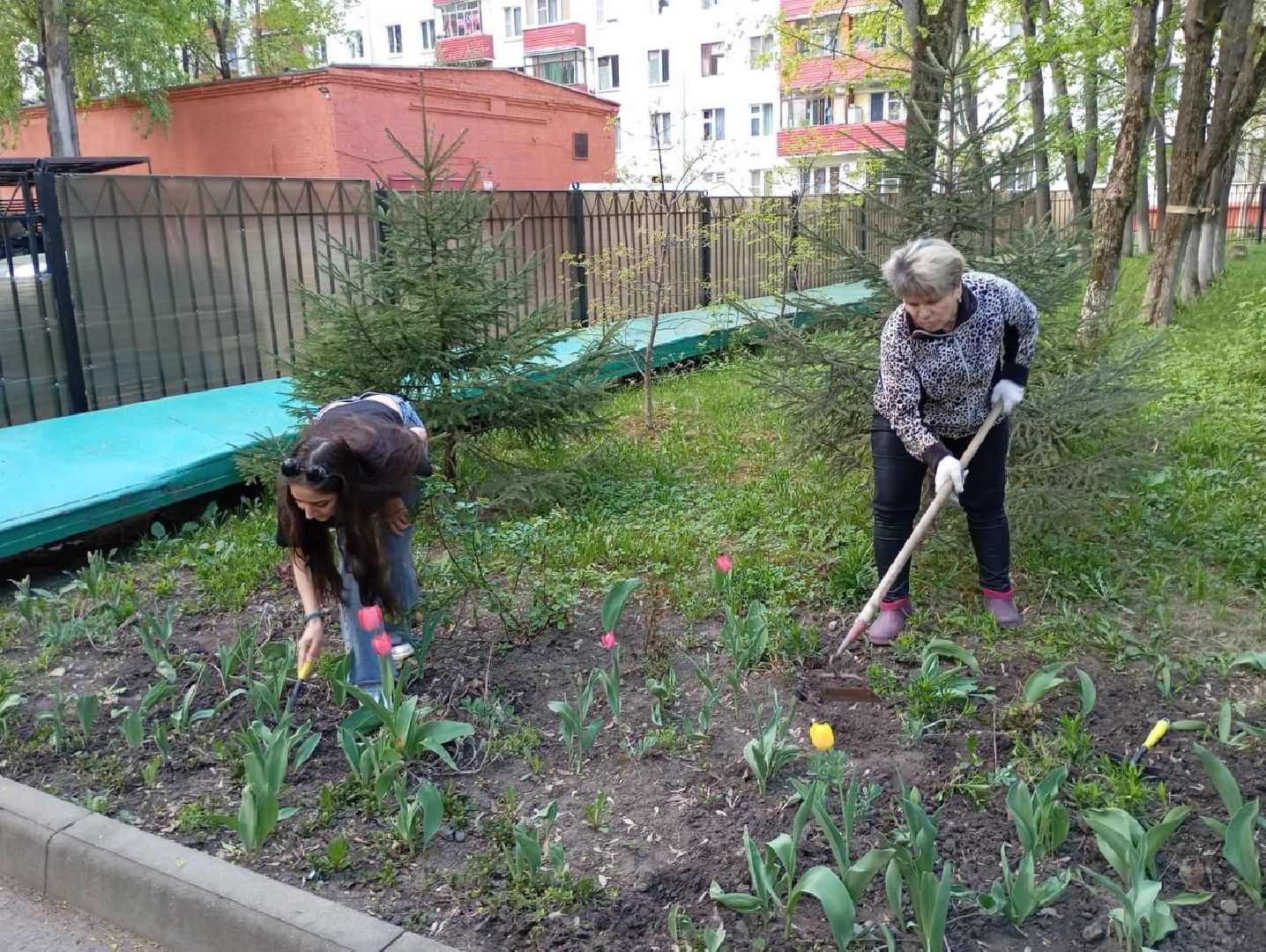 субботник, реутов, дети, уборка, детсад,