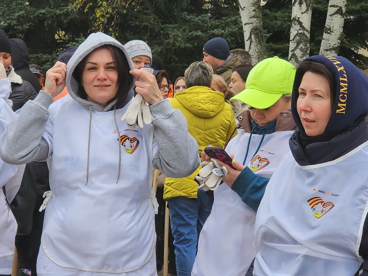 всероссийский субботник в королеве, королёв, мемориал славы в королеве,