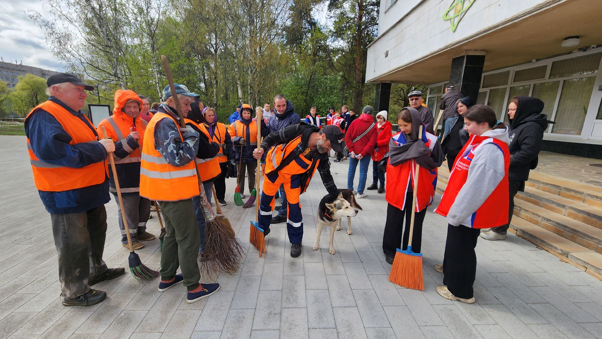 протвино, областной субботник, уборка,