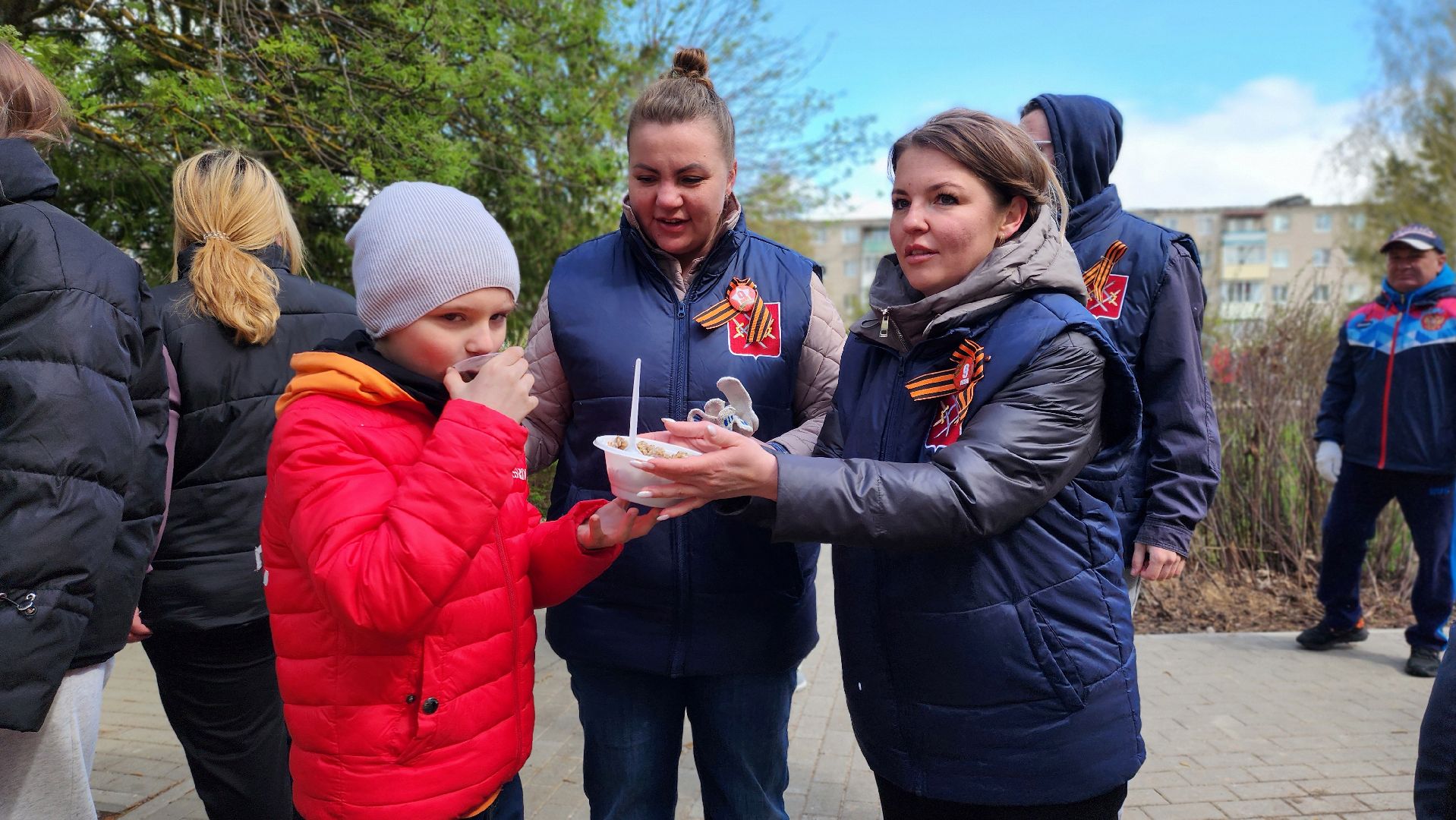 Руза, Посадка кедров, колюбакино,  сквер солнышко, всероссийский субботник,