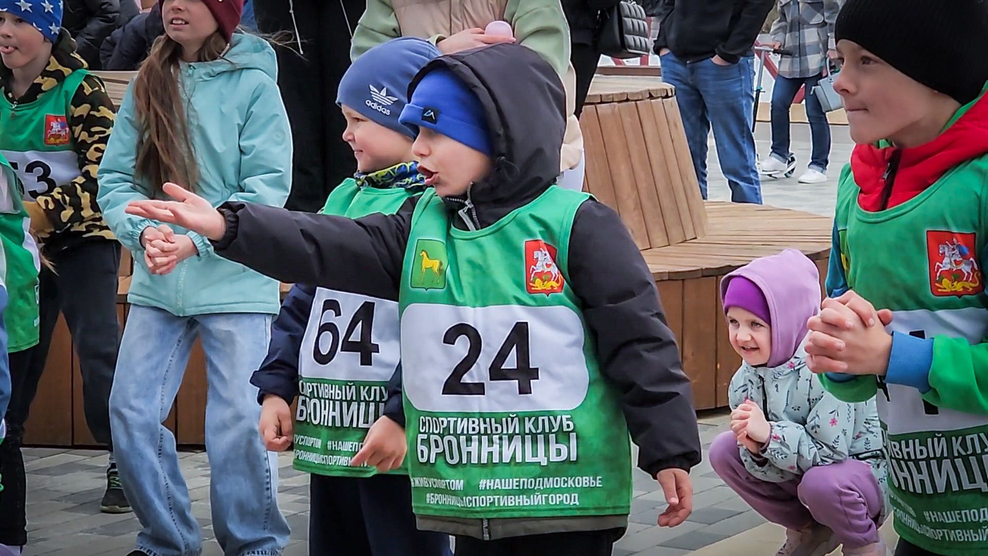 бронницы, весенний забег, дети, парк бронницкий луг,