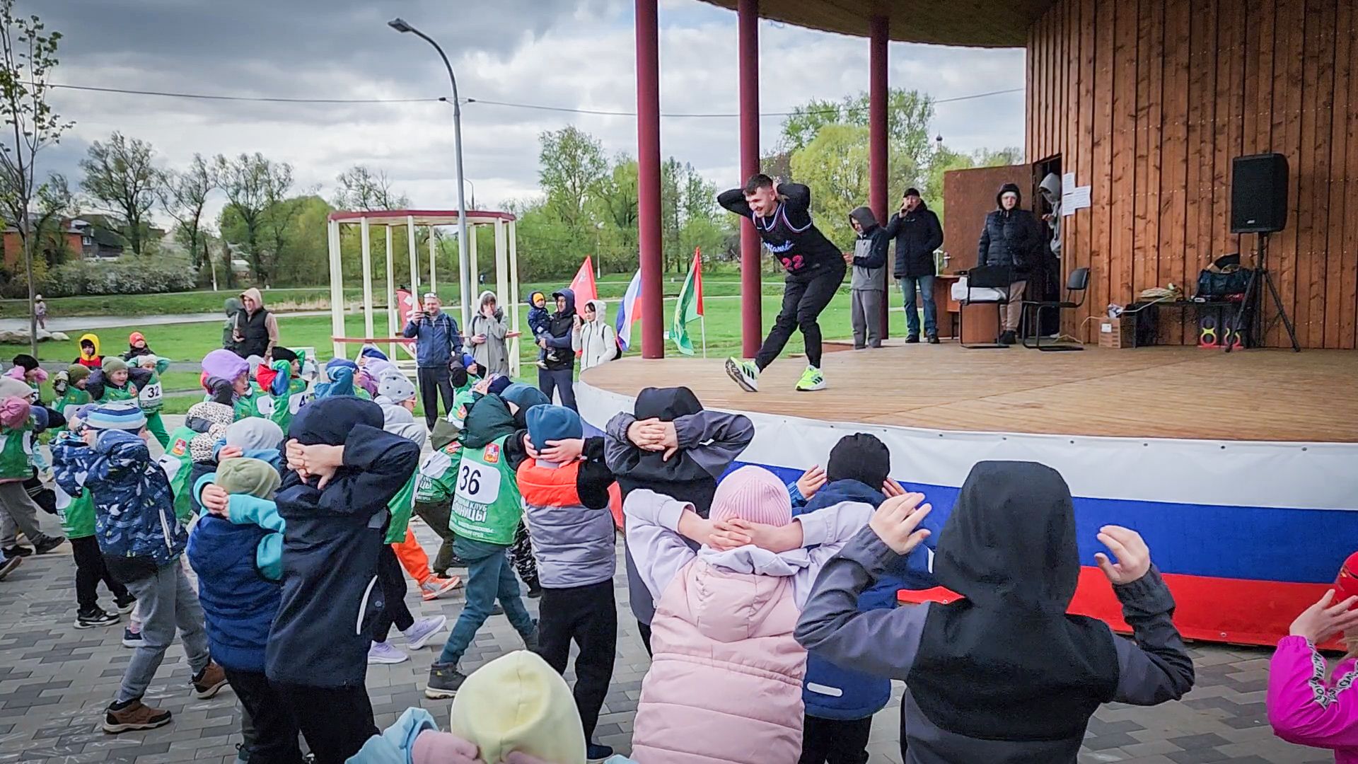 бронницы, весенний забег, дети, парк бронницкий луг,