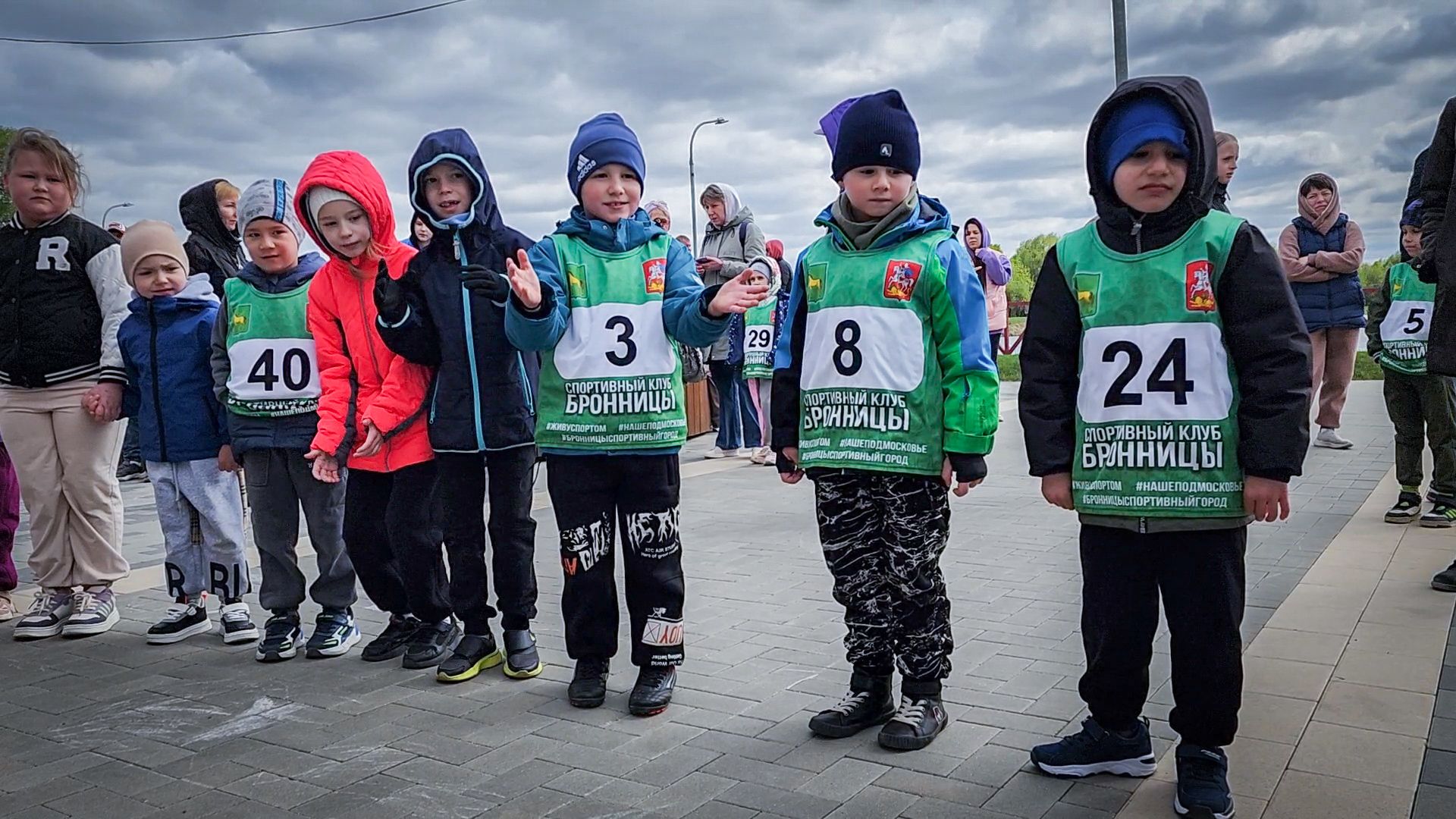бронницы, весенний забег, дети, парк бронницкий луг,