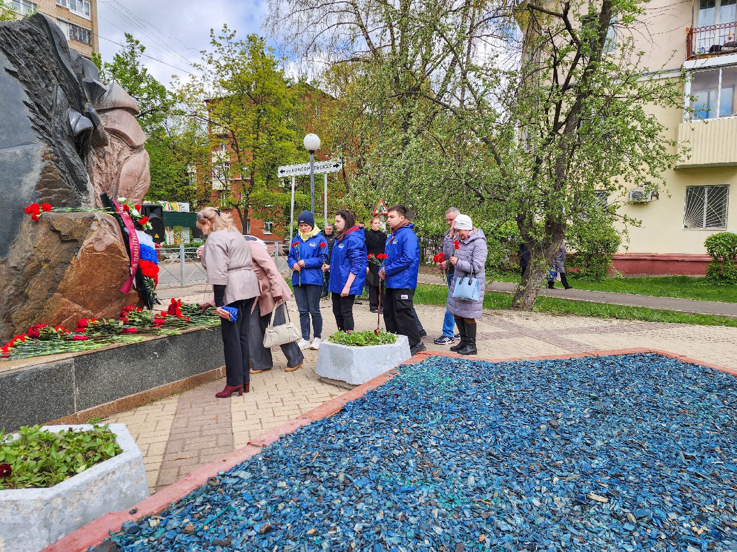 Подольск, чернобыльская катастрофа, возложение цветов,