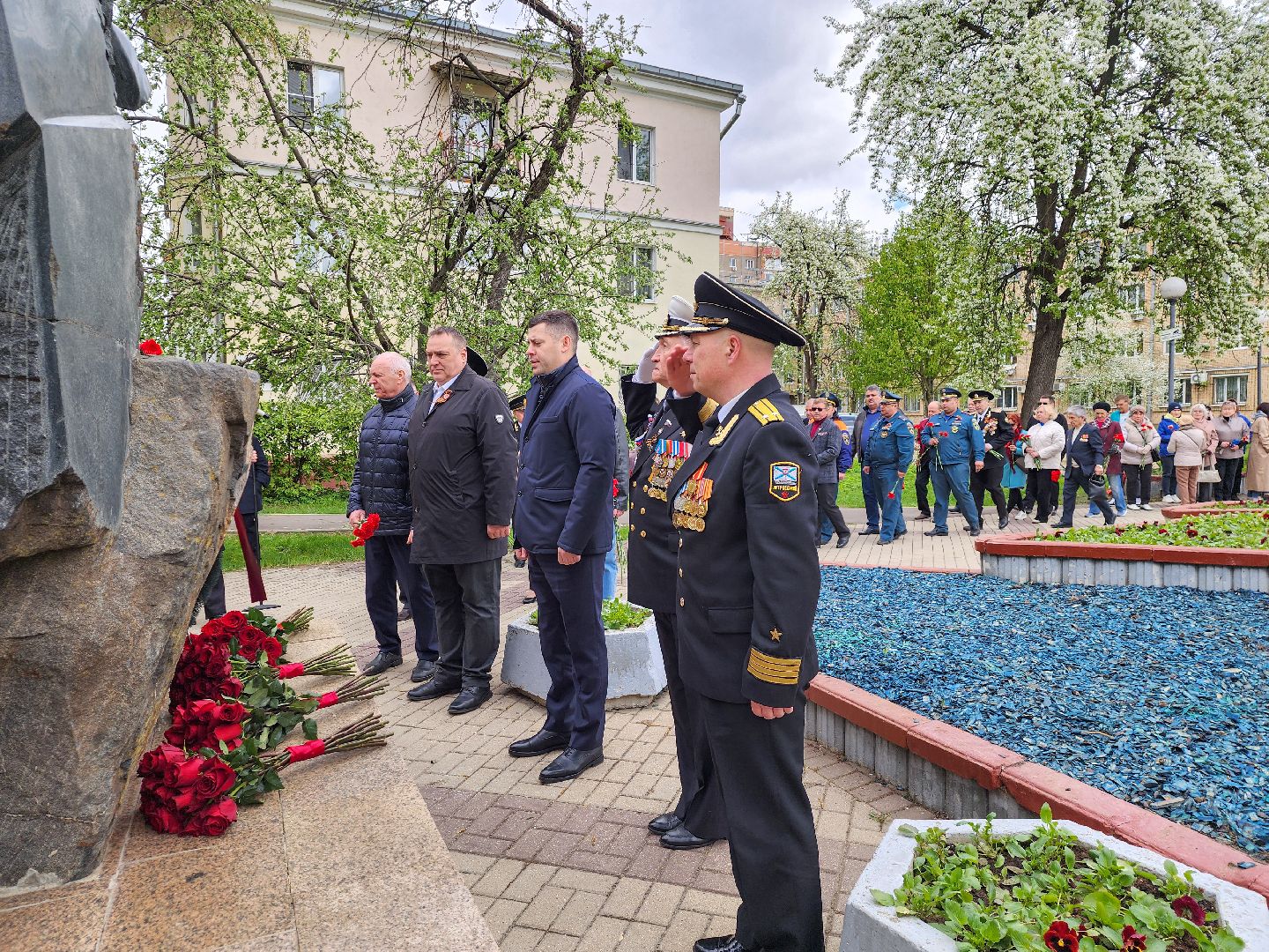 Подольск, чернобыльская катастрофа, возложение цветов,