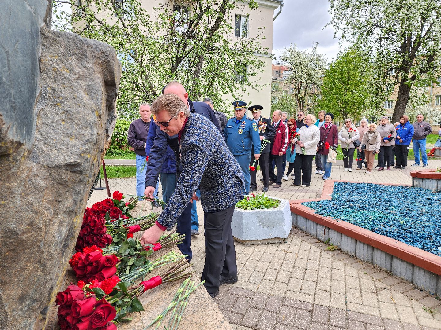 Подольск, чернобыльская катастрофа, возложение цветов,