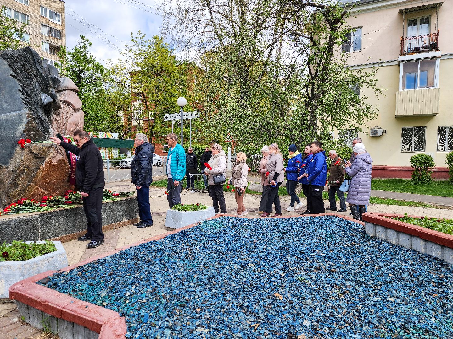 Подольск, чернобыльская катастрофа, возложение цветов,