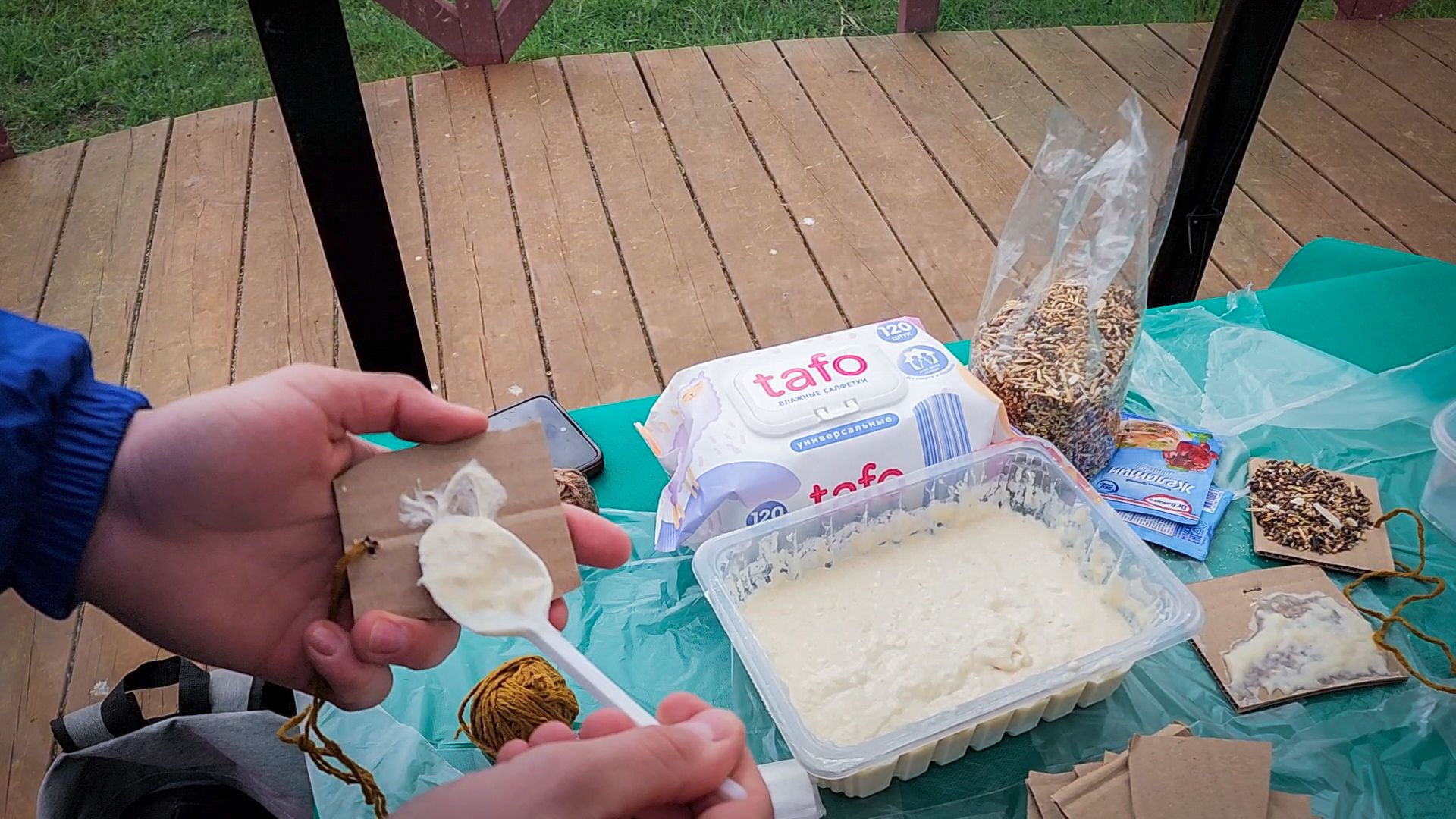 бронницы, мастер-класс , волонтерская рота, создание эко-кормушек ,