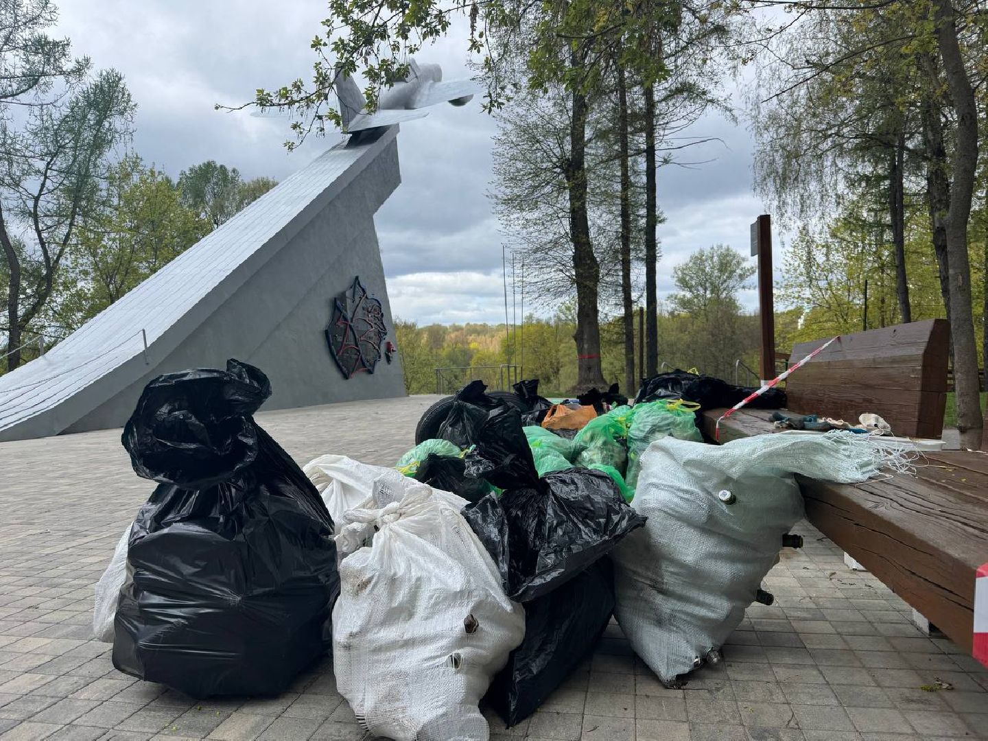 истра, субботник, плоггинг,  бег в парке,