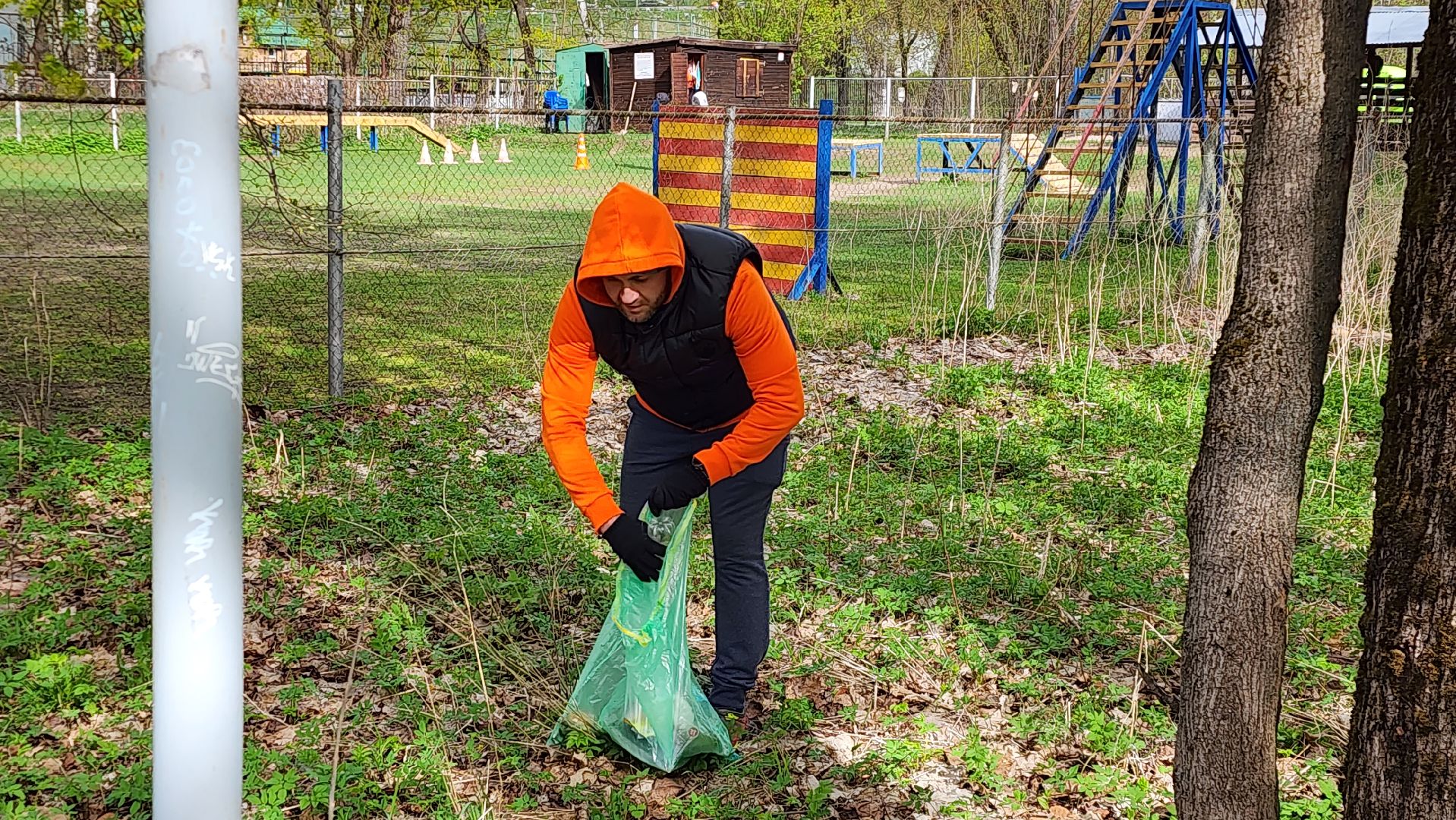истра, субботник, плоггинг,  бег в парке,