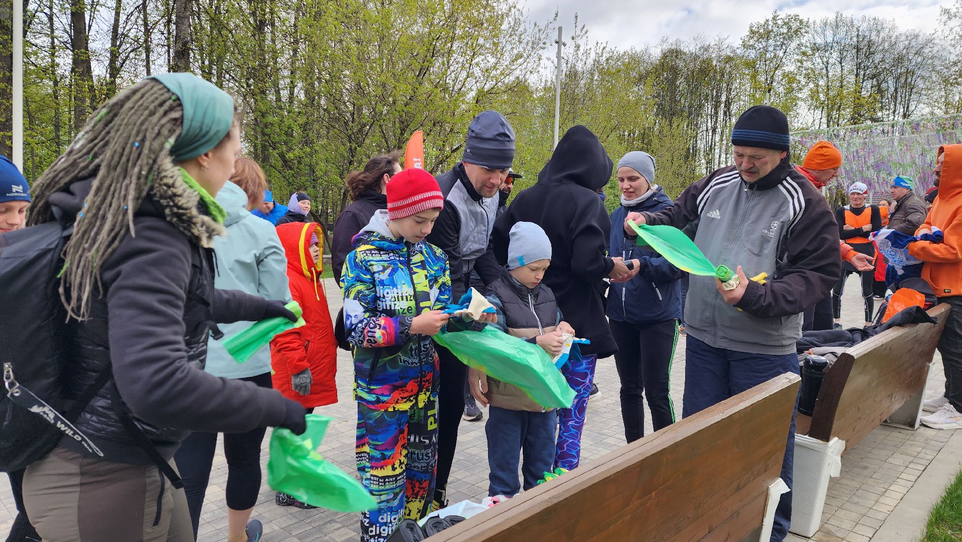 истра, субботник, плоггинг,  бег в парке,