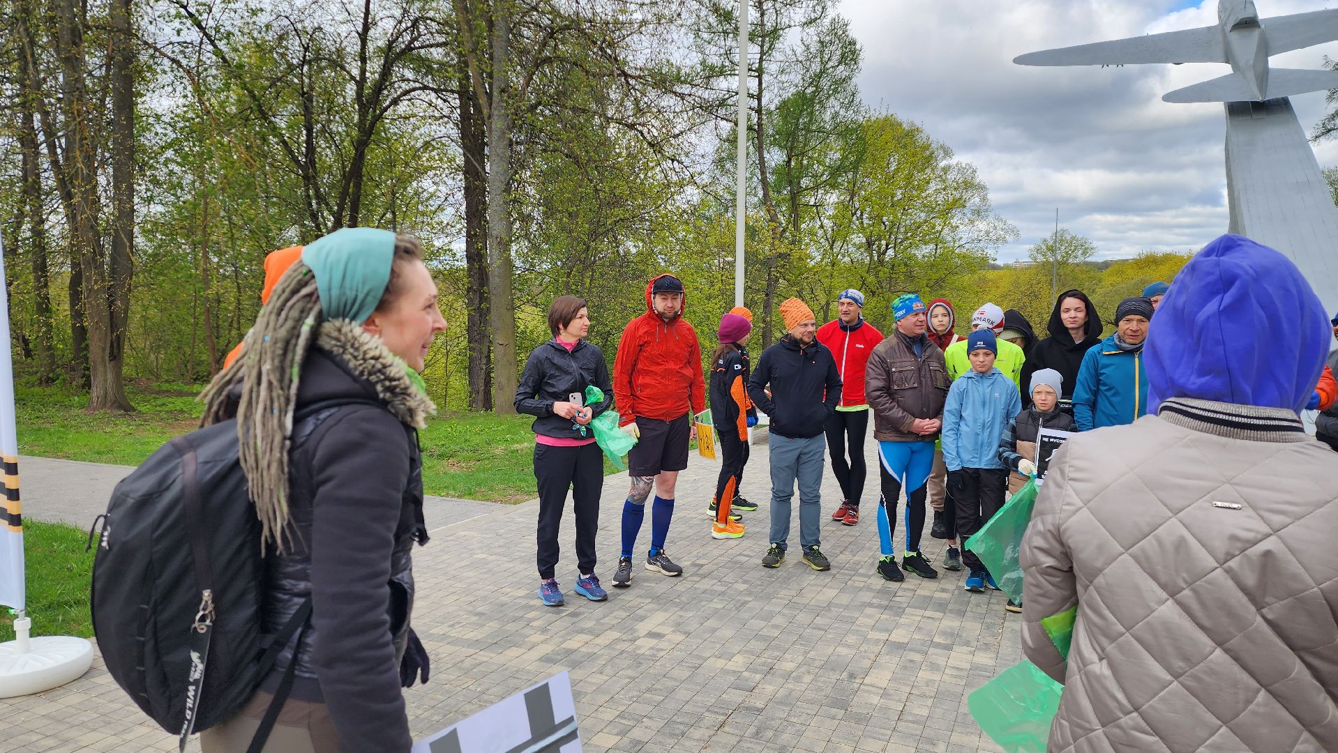 истра, субботник, плоггинг,  бег в парке,