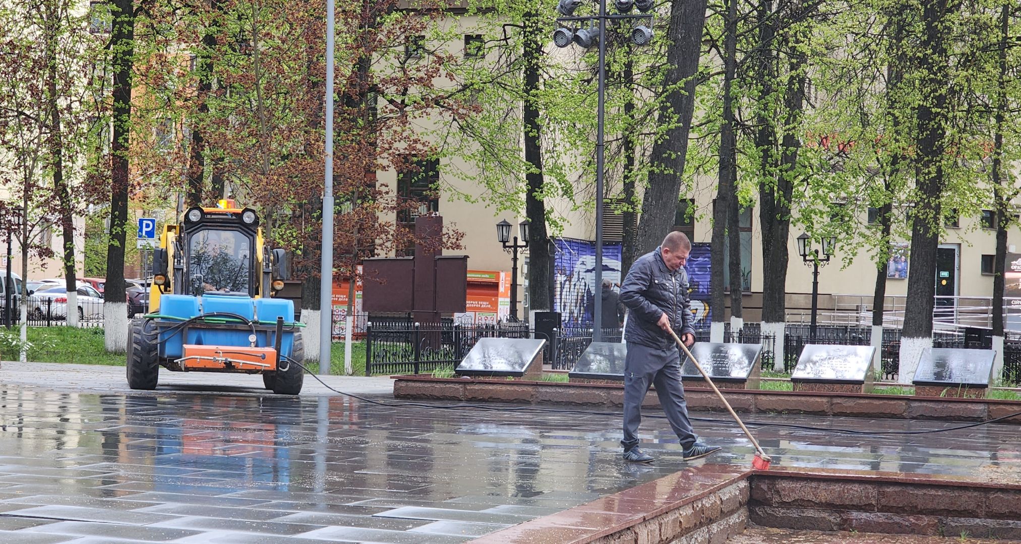 всероссийский субботник, волонтры звенигорода, 80-летие великой победы,