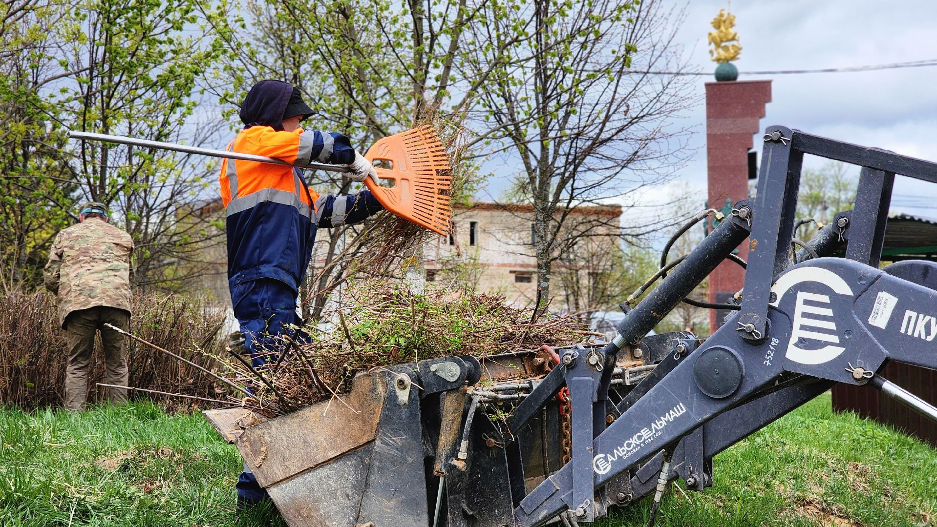 Руза, Колюбакино, населенный пункт воинской доблести, субботник, всероссийский субботник,