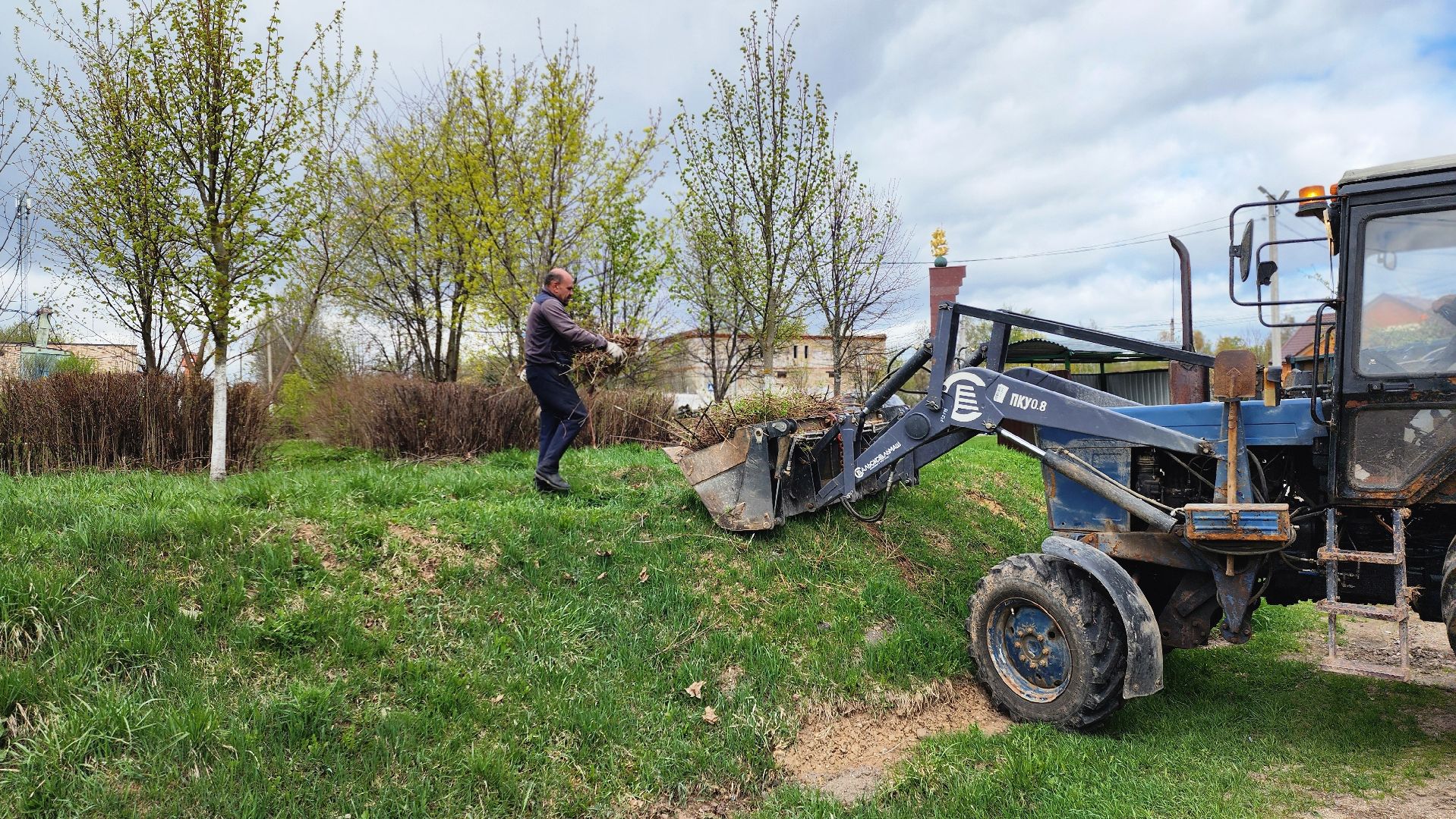 Руза, Колюбакино, населенный пункт воинской доблести, субботник, всероссийский субботник,