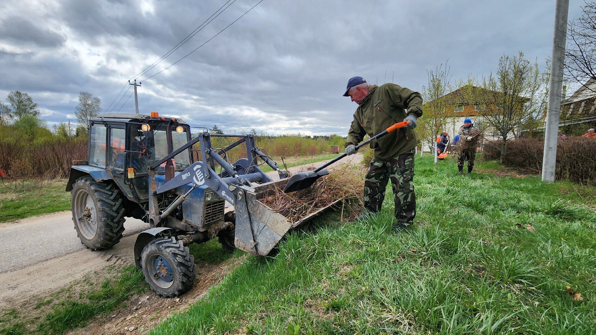Руза, Колюбакино, населенный пункт воинской доблести, субботник, всероссийский субботник,