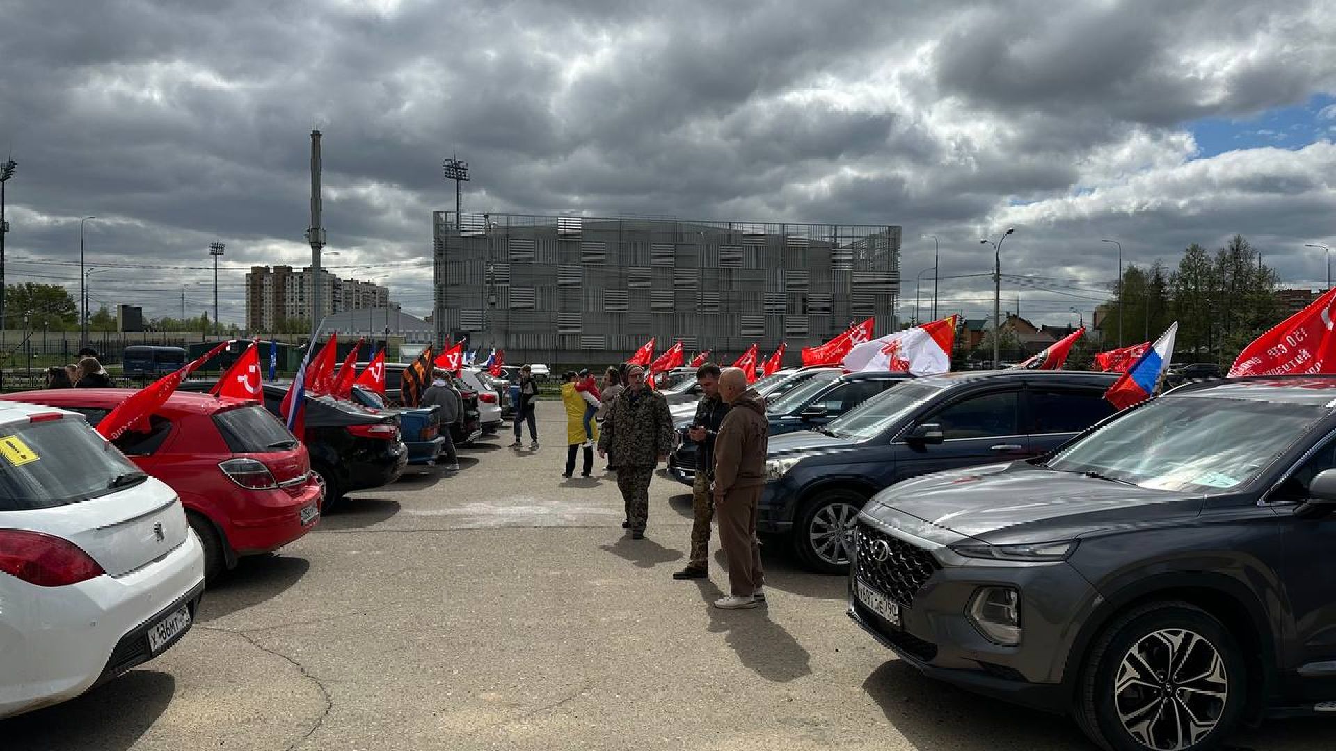 автопробег, домодедово, день победы,