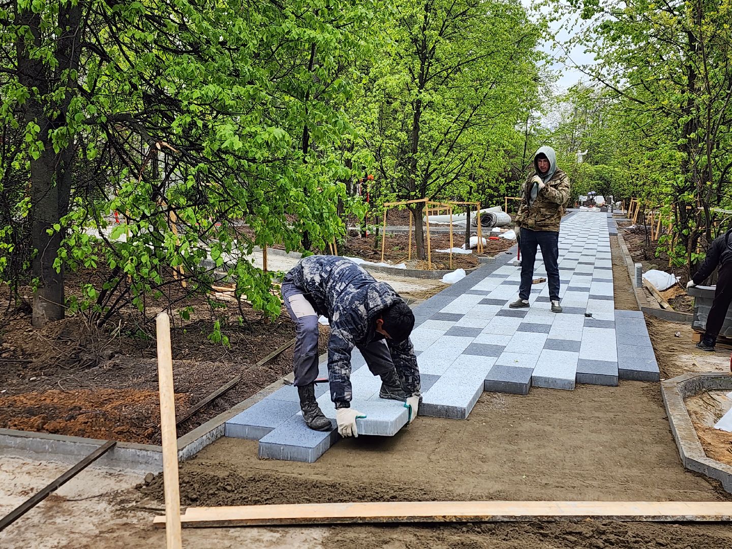 королёв, благоустройство, сквер у проходной ркк энергия в королеве,