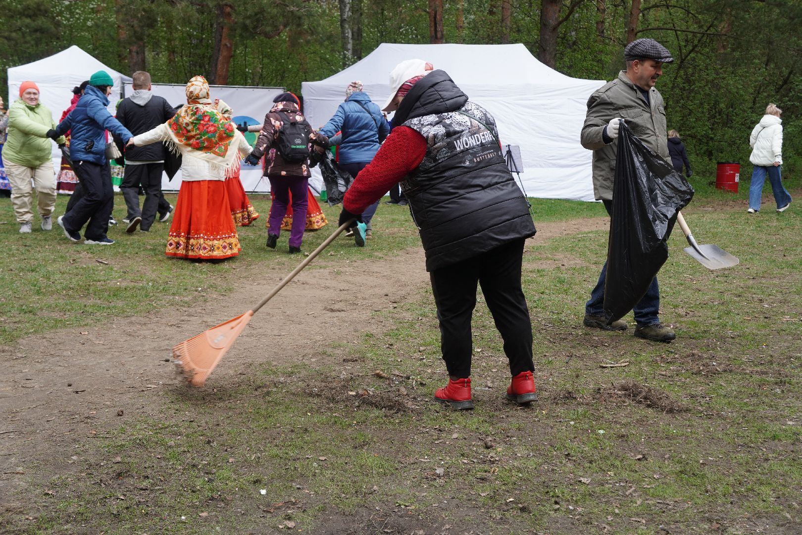 котельники, кузьминский лесопарк, всероссийский субботник,