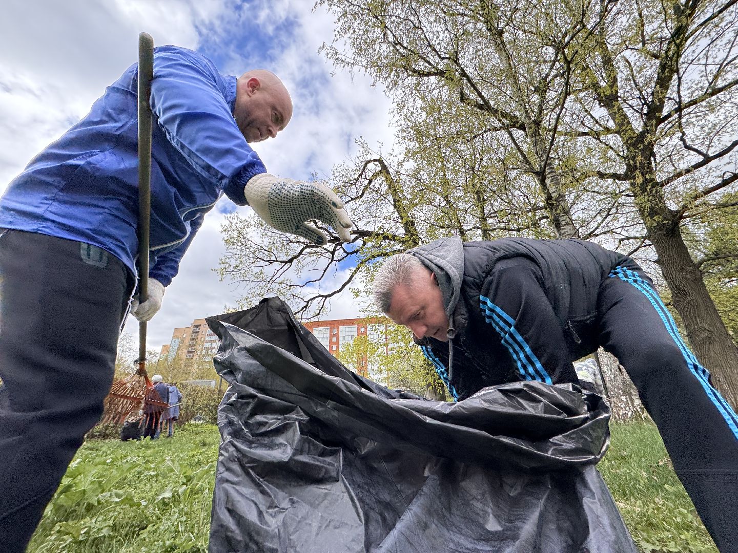 Ликквидаторы ЧАЭС, Одинцово, Субботник в Одинцово,