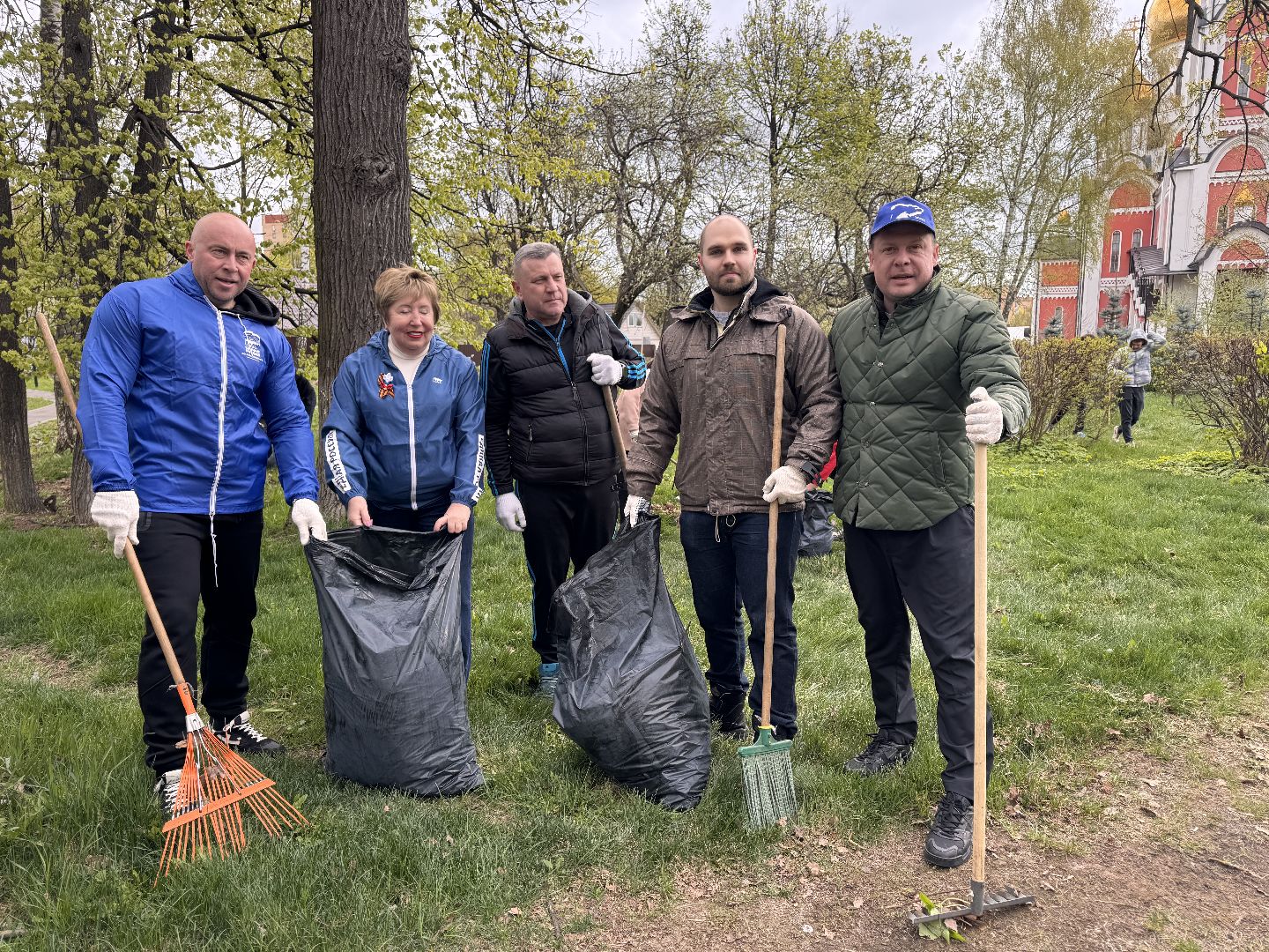 Ликквидаторы ЧАЭС, Одинцово, Субботник в Одинцово,