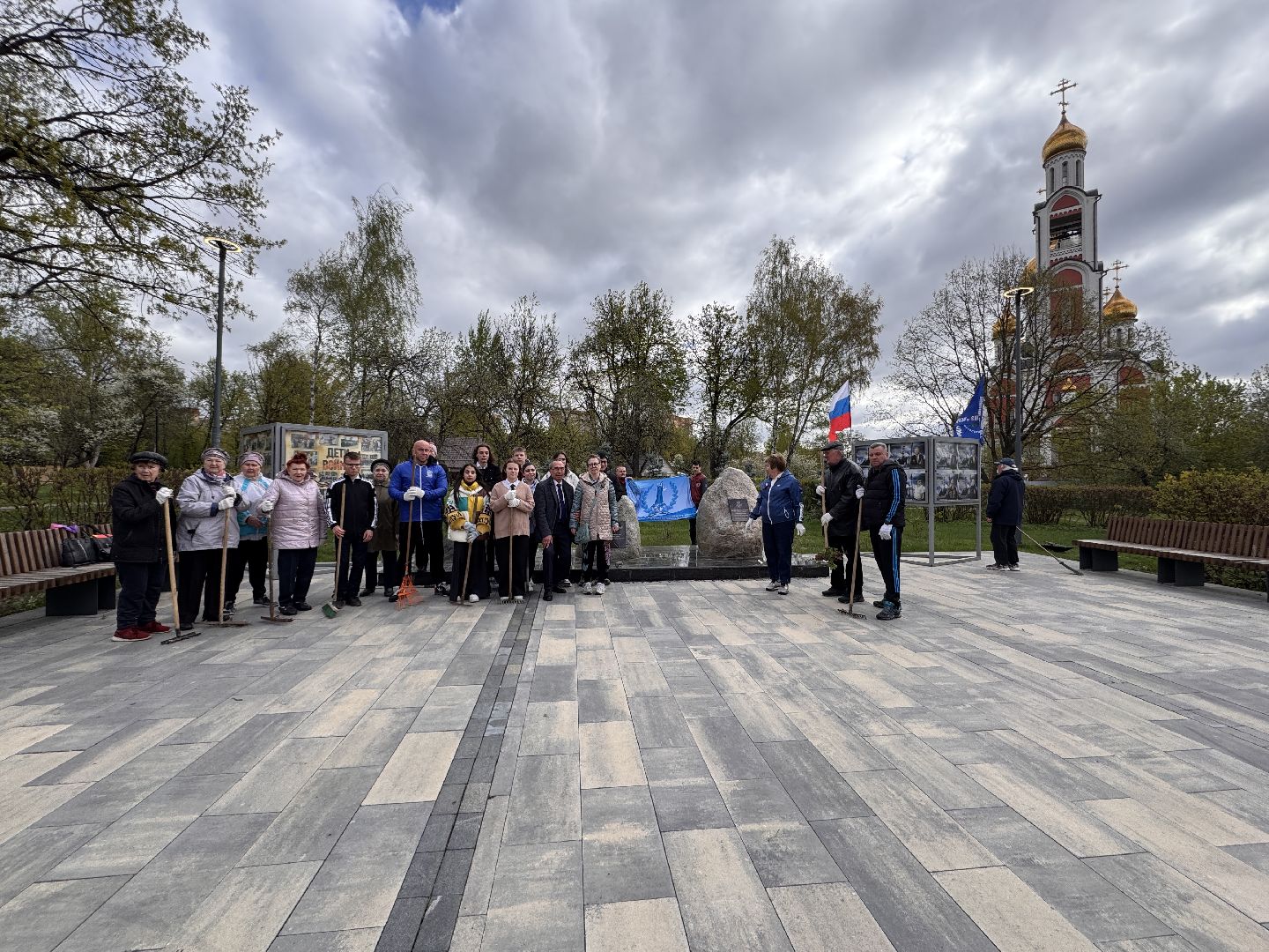 Ликквидаторы ЧАЭС, Одинцово, Субботник в Одинцово,