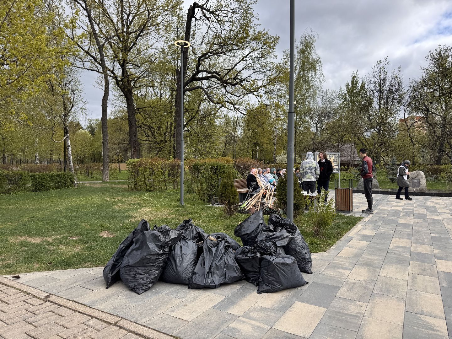 Ликквидаторы ЧАЭС, Одинцово, Субботник в Одинцово,