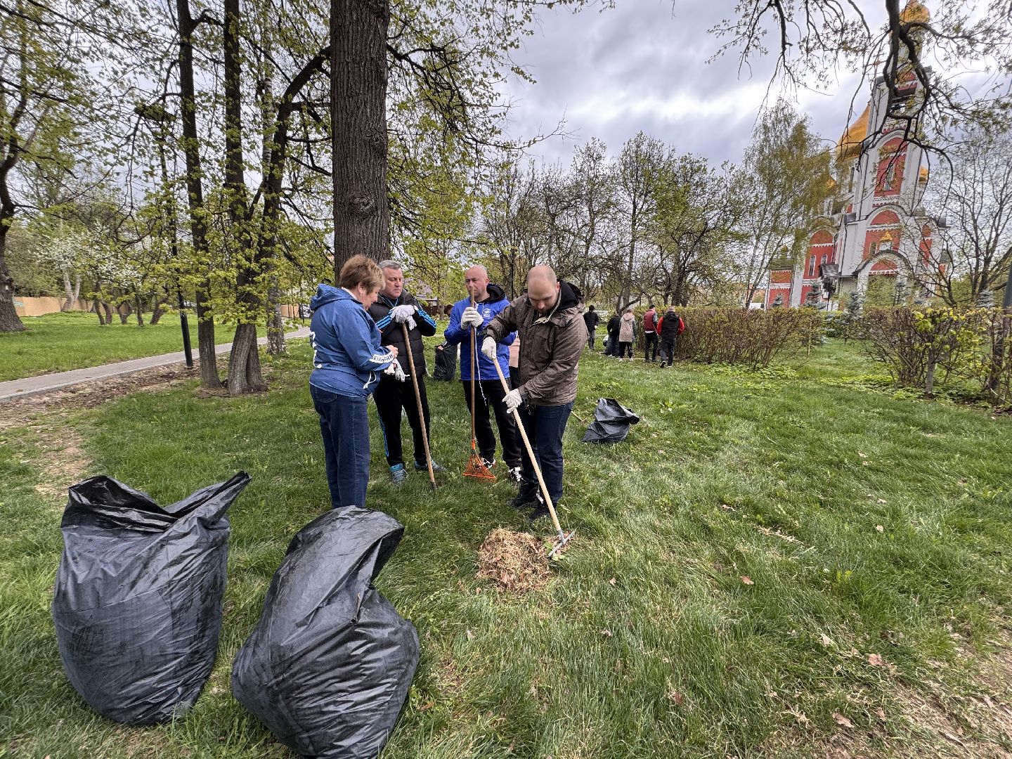 Ликквидаторы ЧАЭС, Одинцово, Субботник в Одинцово,