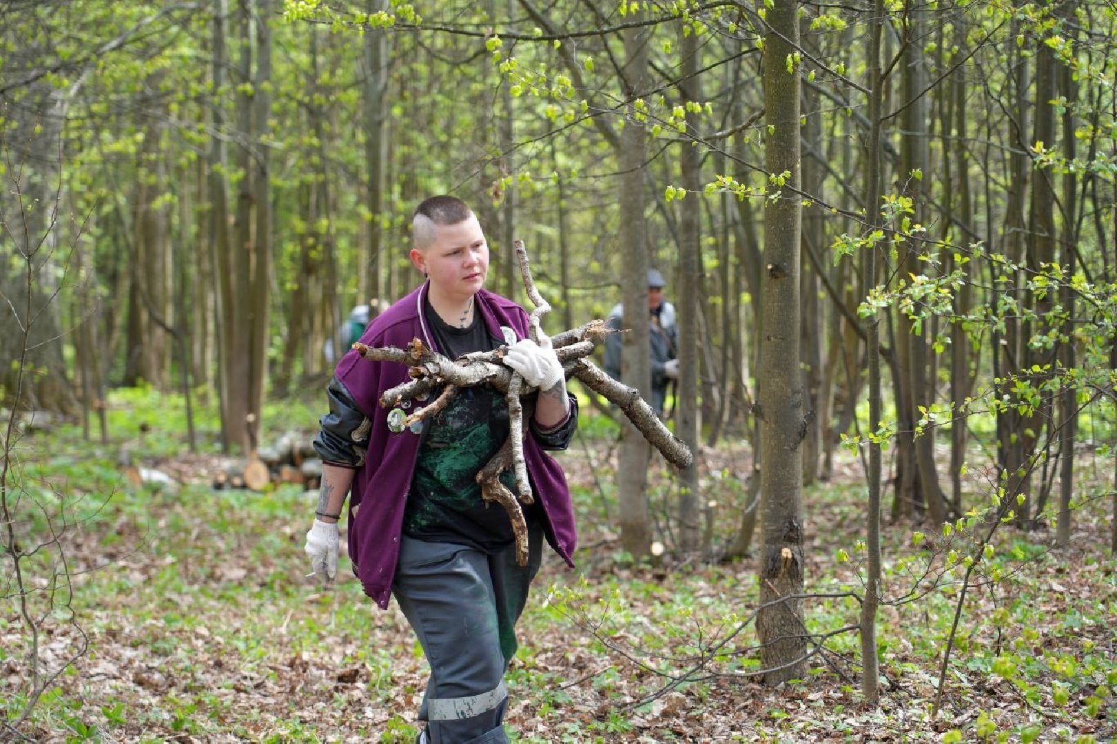 субботник, сергиев посад, сергиево-посадский городской округ, общеобластной субботник,  благоустройство,
