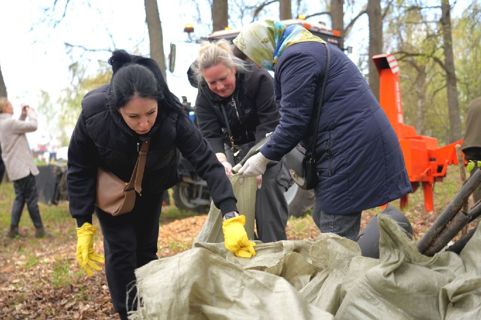 субботник, сергиев посад, сергиево-посадский городской округ, общеобластной субботник,  благоустройство,