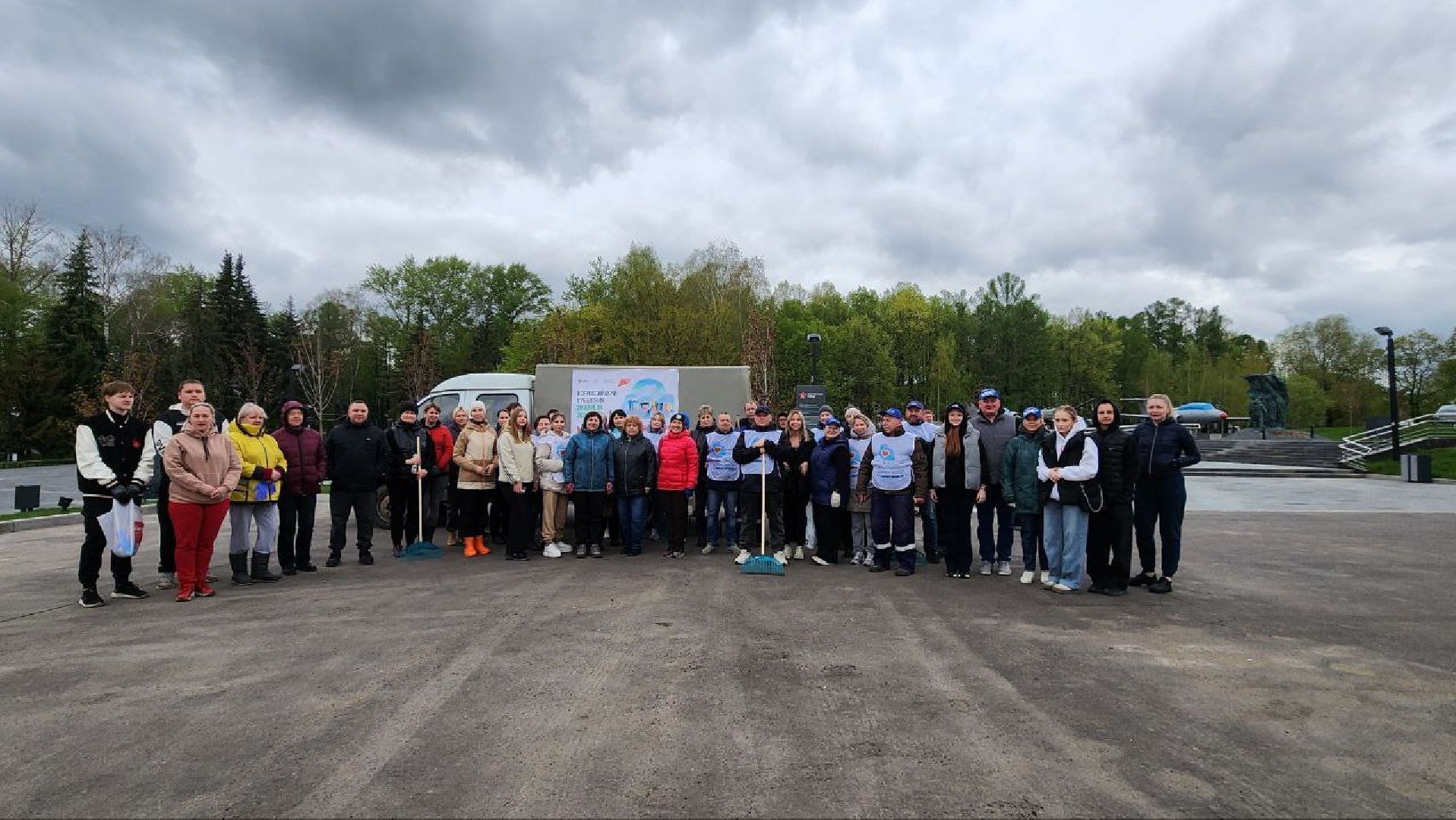 луховицы, аллея славы, всероссийский субботник, благоустройство,