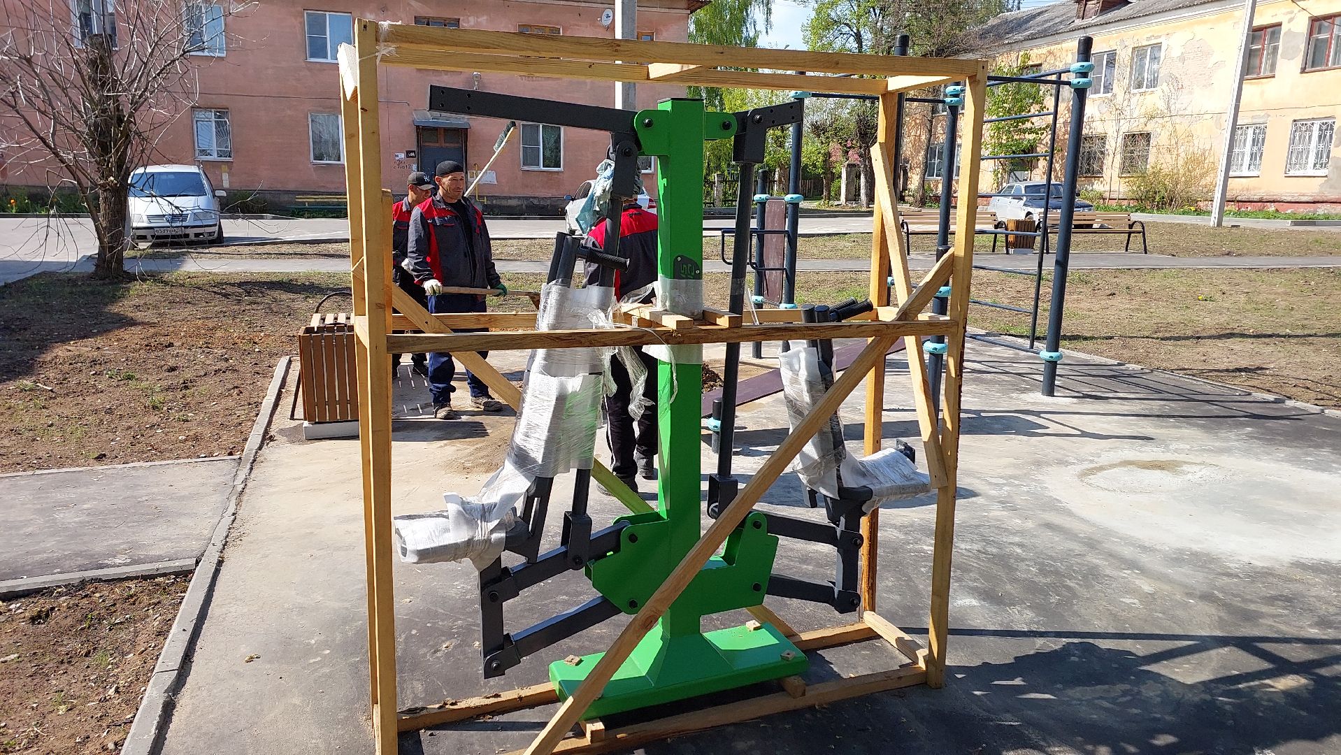 доброе дело, добродел, благоустройство, серпухов, площадка, двор,