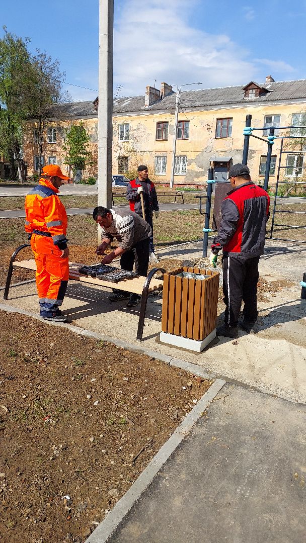 доброе дело, добродел, благоустройство, серпухов, площадка, двор,