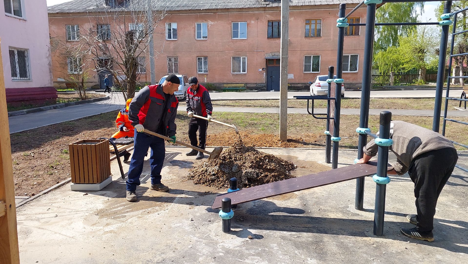 доброе дело, добродел, благоустройство, серпухов, площадка, двор,