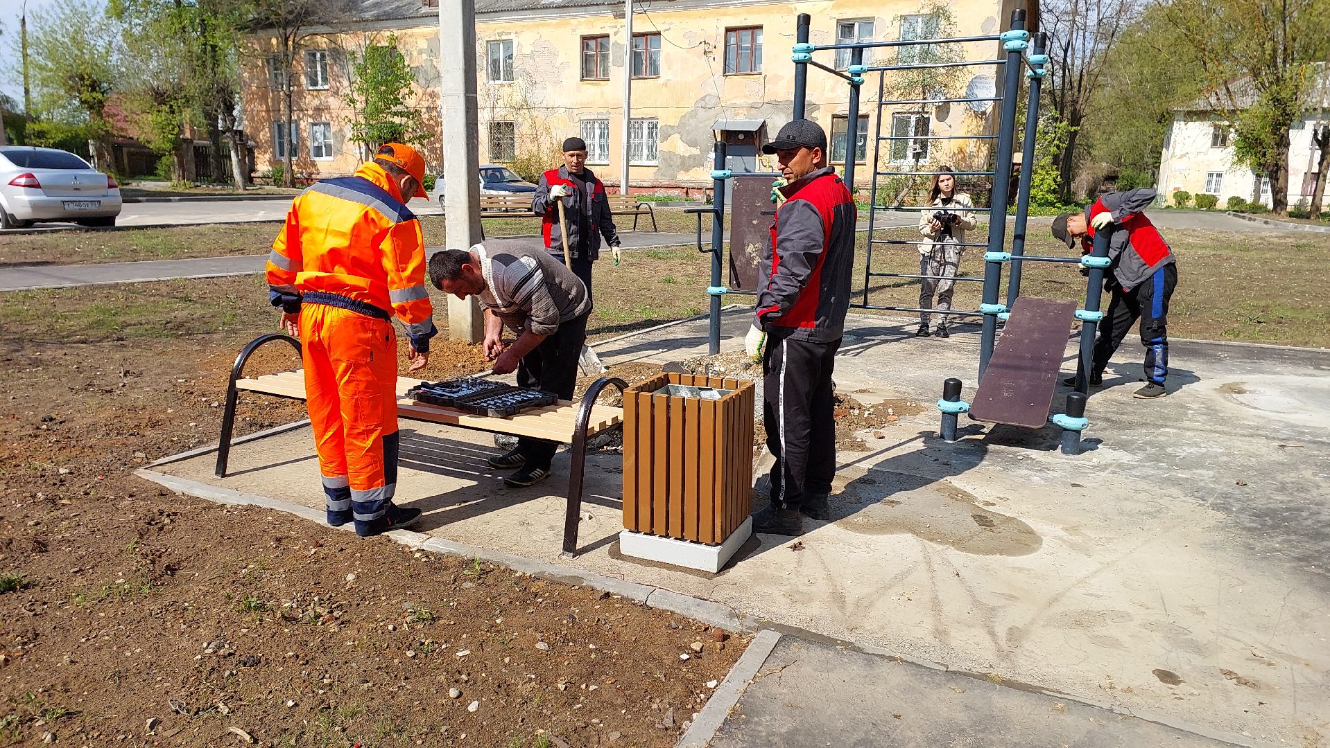 доброе дело, добродел, благоустройство, серпухов, площадка, двор,